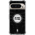 NBA Detroit Pistons Black Animal Print Pixel 9/9 Pro Clear Case